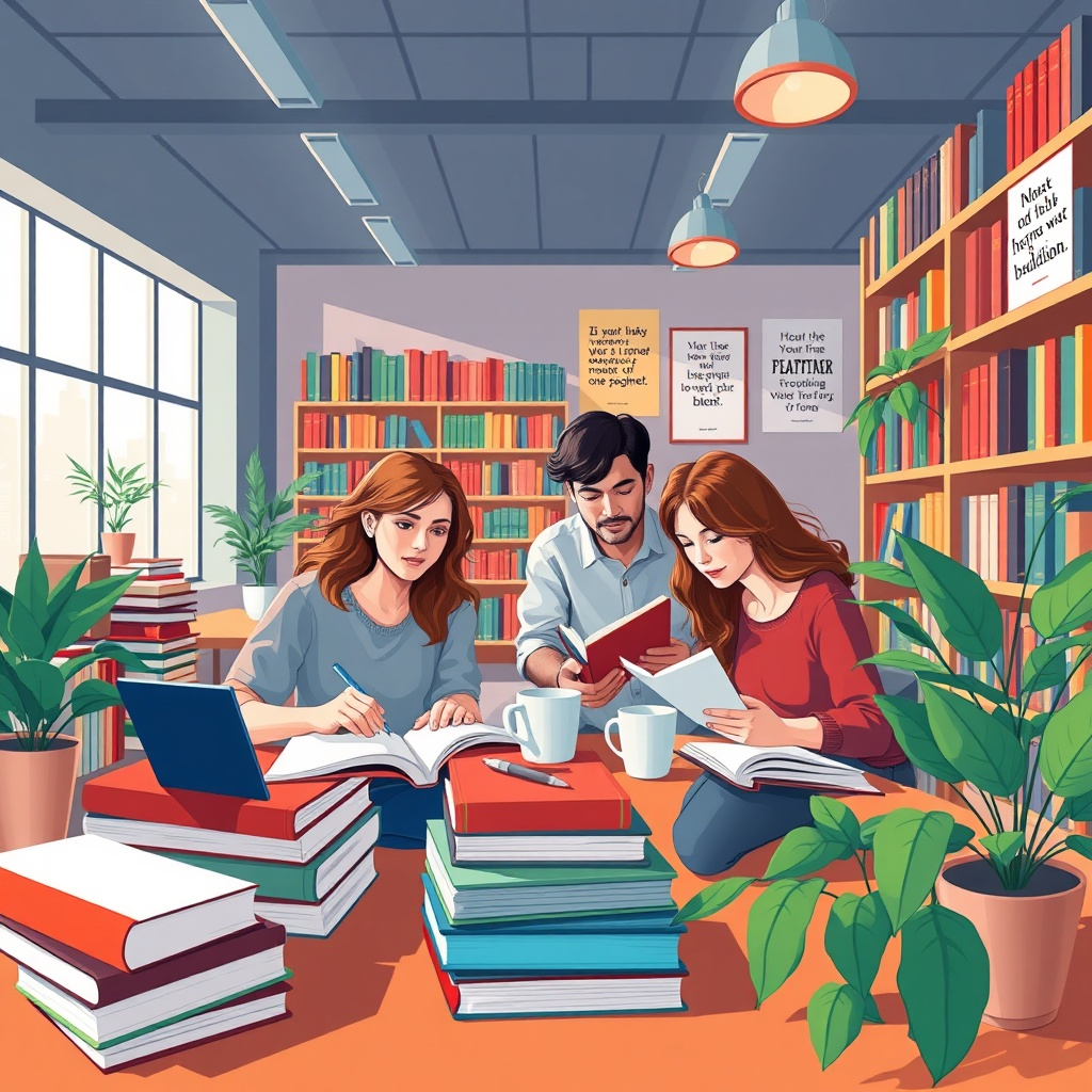 Verlag arbeitet mit Autoren an Ideen