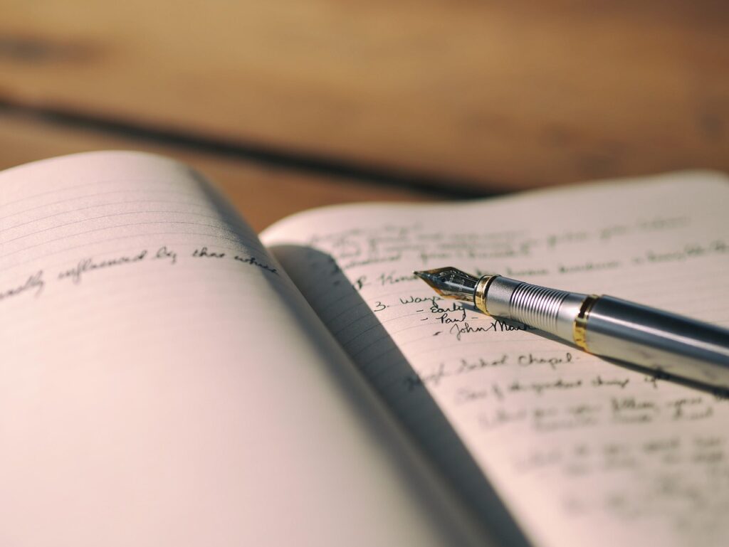Schritte zum Buch schreiben 