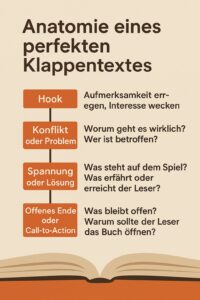 Klappentext Aufbau