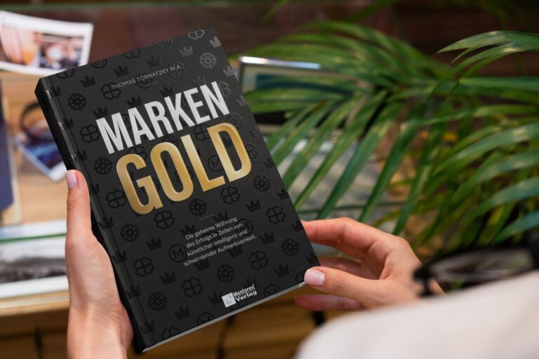 „Branding ist nicht das Sahnehäubchen. Branding ist der verdammte Kuchen.“ Marken Gold von Thomas Tornatzky