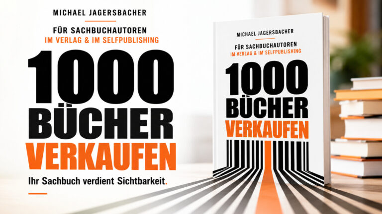 Mehr Bücher verkaufen: Warum gute Bücher einen Verkaufsplan brauchen 1000 Bücher verkaufen - das neue Buch von Michael Jagersbacher